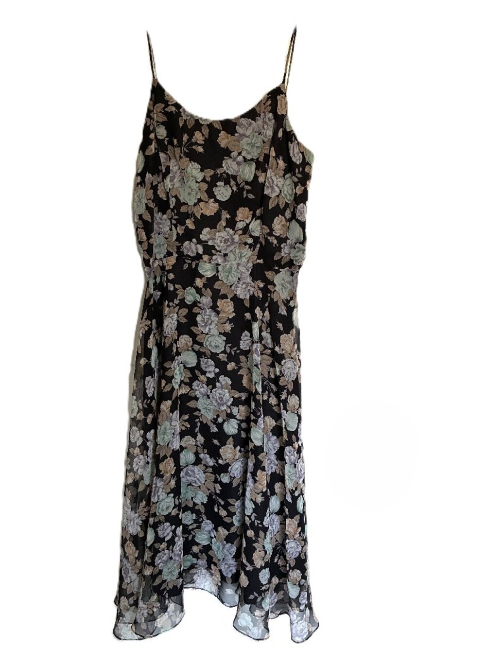 Vintage Cocktail Dress-spaghetti Straps